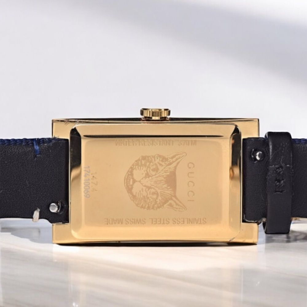 GUCCI
G-Frame White, Red and Blue Women's Watch YA147405 - Picture 10 of 11